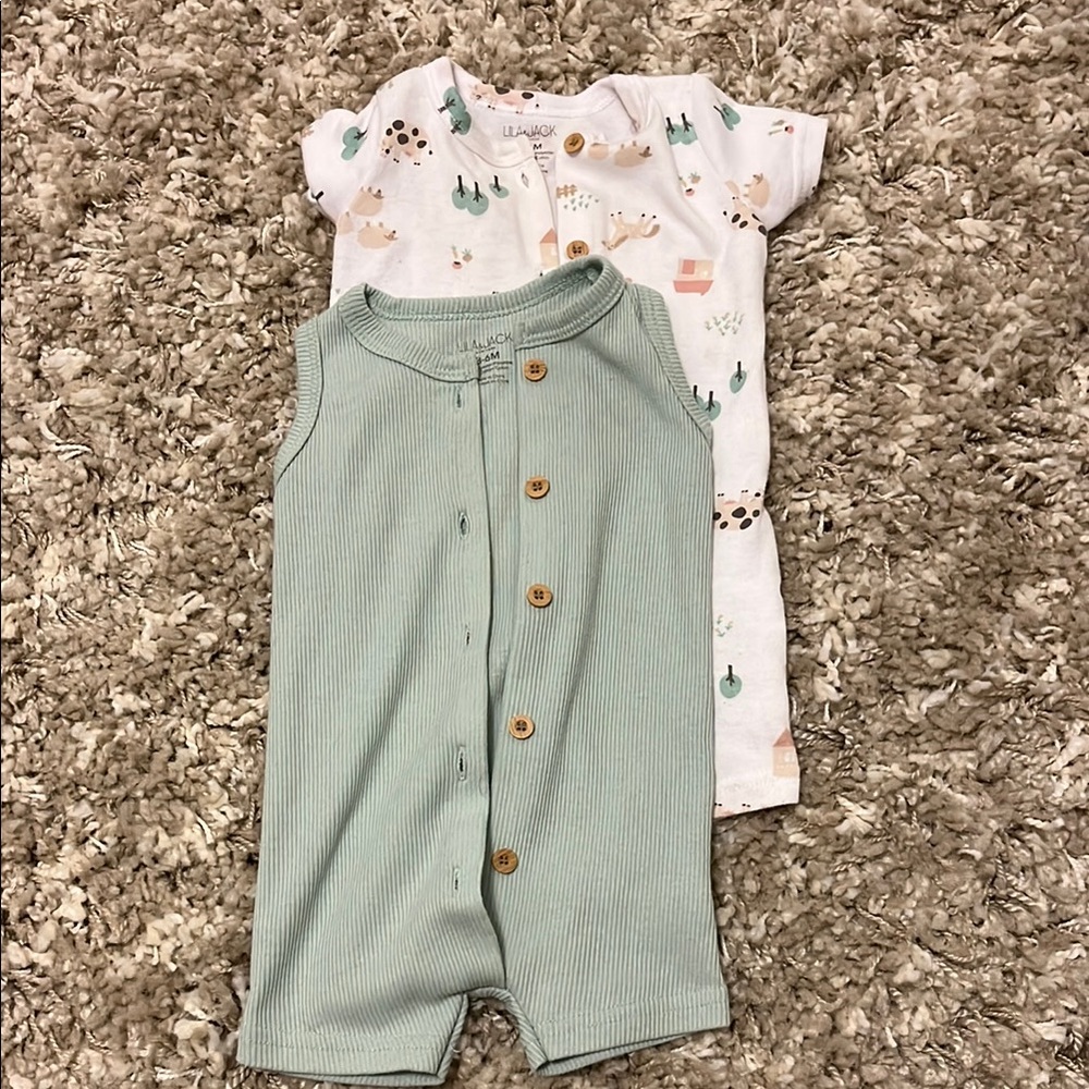 Lila & Jack Baby Romper and Onesie Set